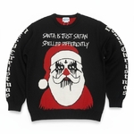 Pull de Noel Santa is Satan