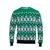 pull de noel vert coton