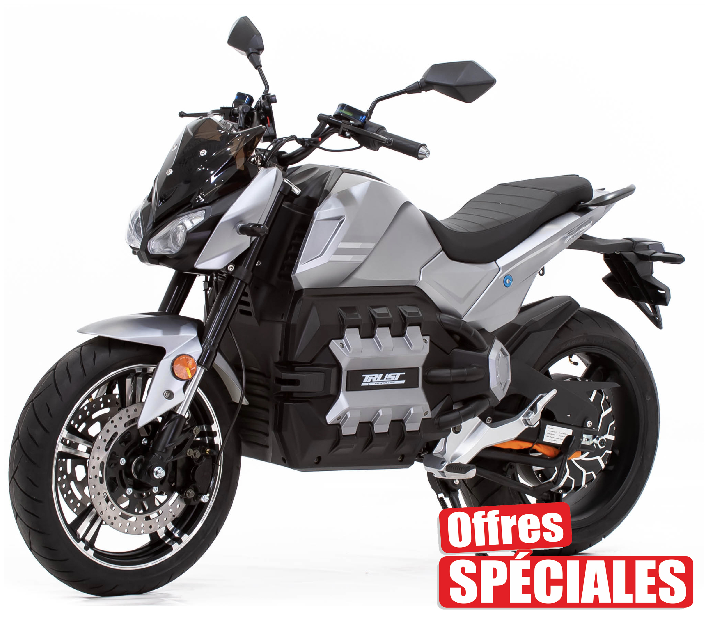 Moto électrique 125cc : Lycke Odin