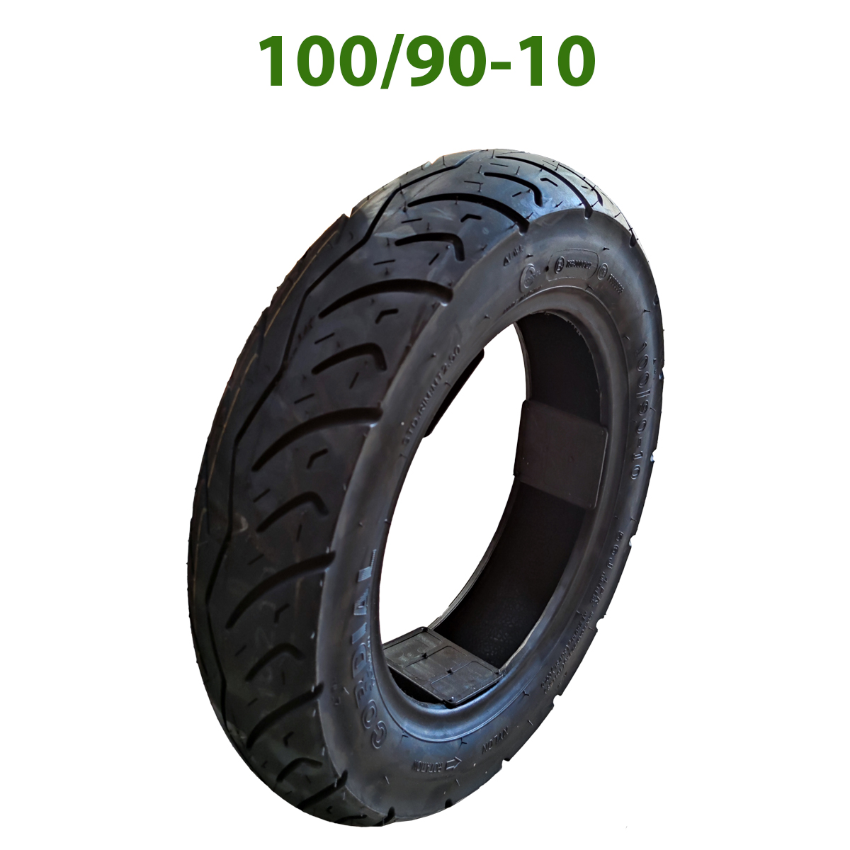 Pneu 100/90 R10