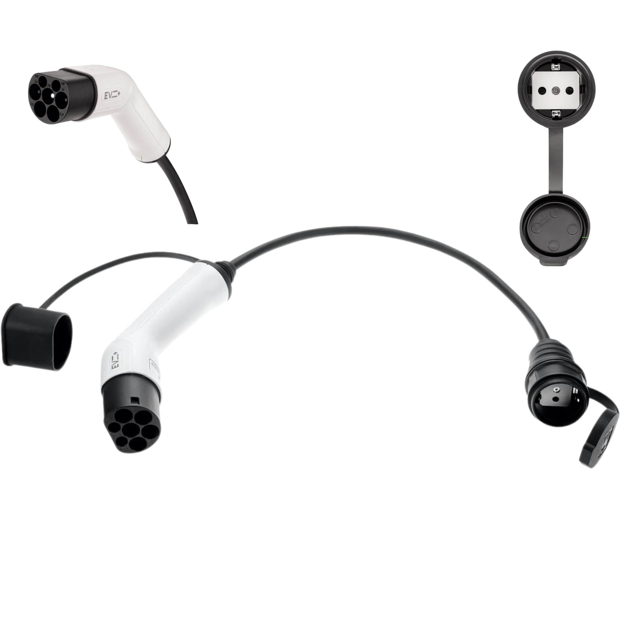 Adaptateur Prise Type 2 vers domestique