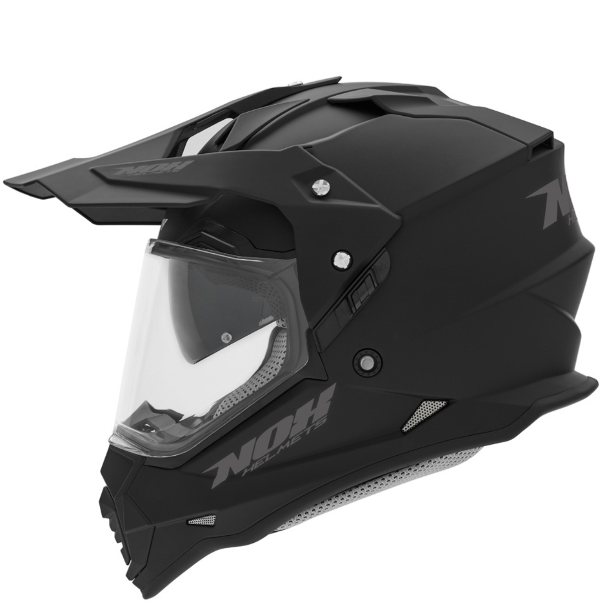 Casque tout terrain N312 NOX Noir mat