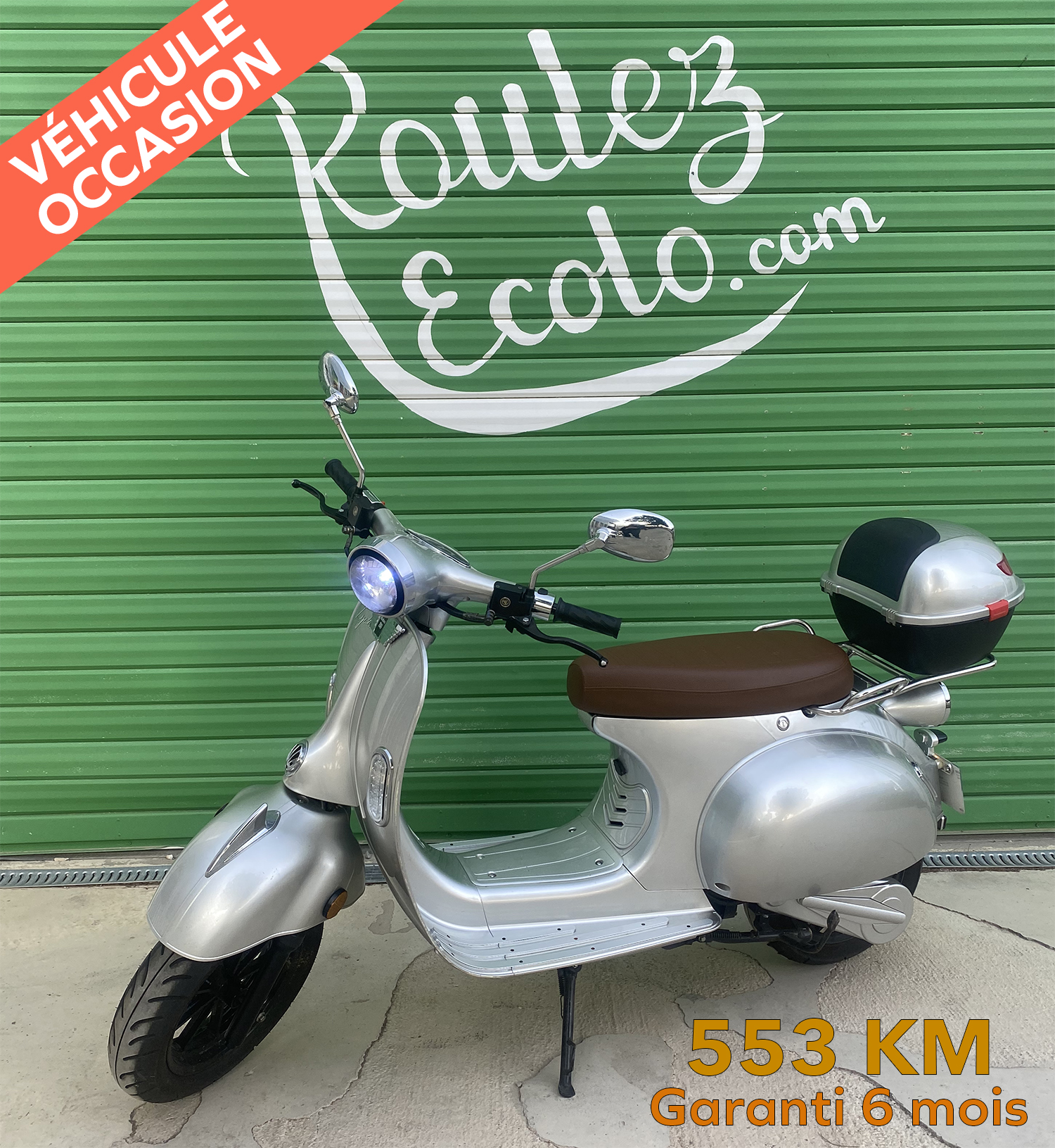 scooter électrique Lycke Retro80 - occasion 553KM