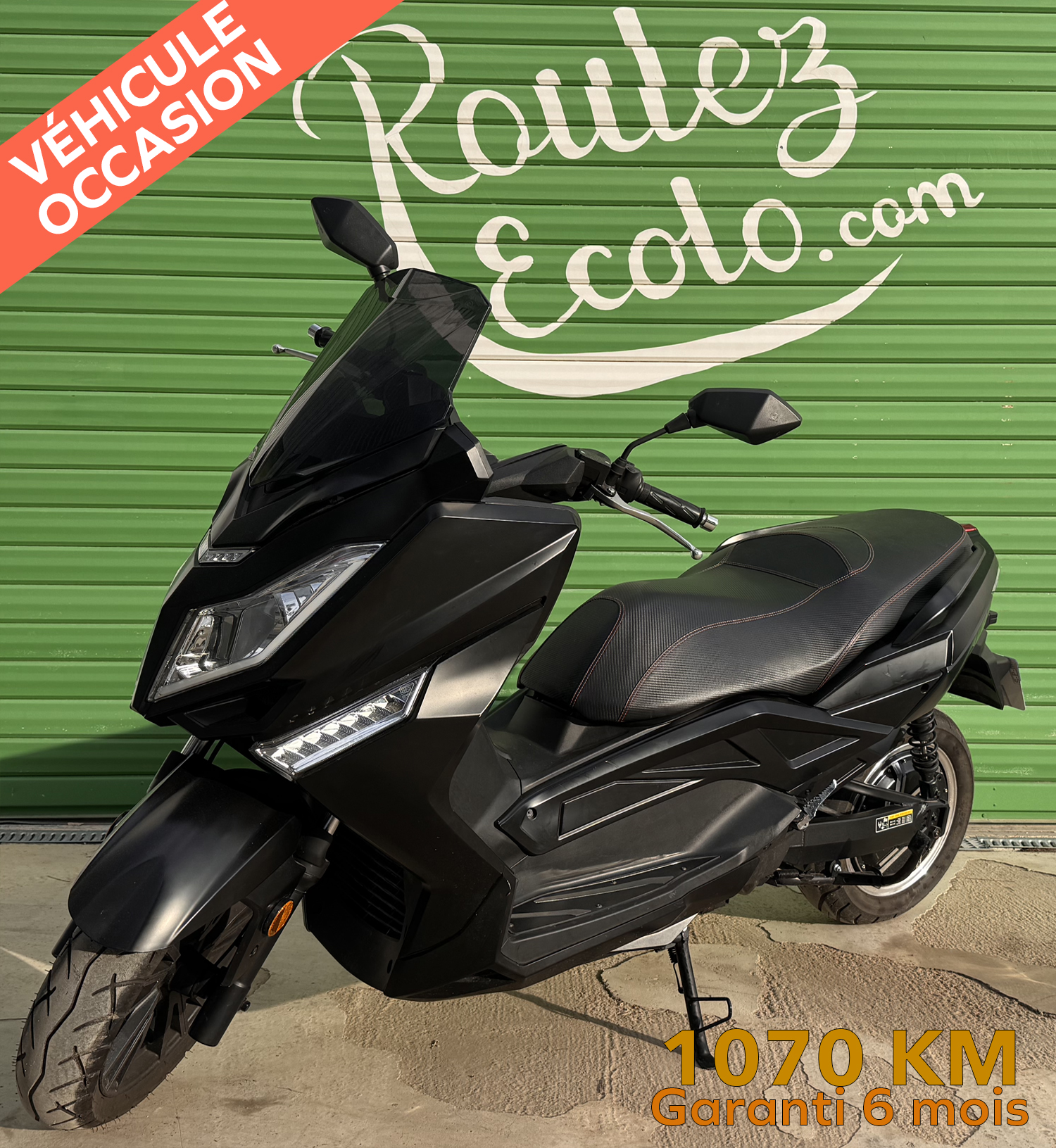 maxi scooter électrique Lycke Leo125 - occasion 1070km