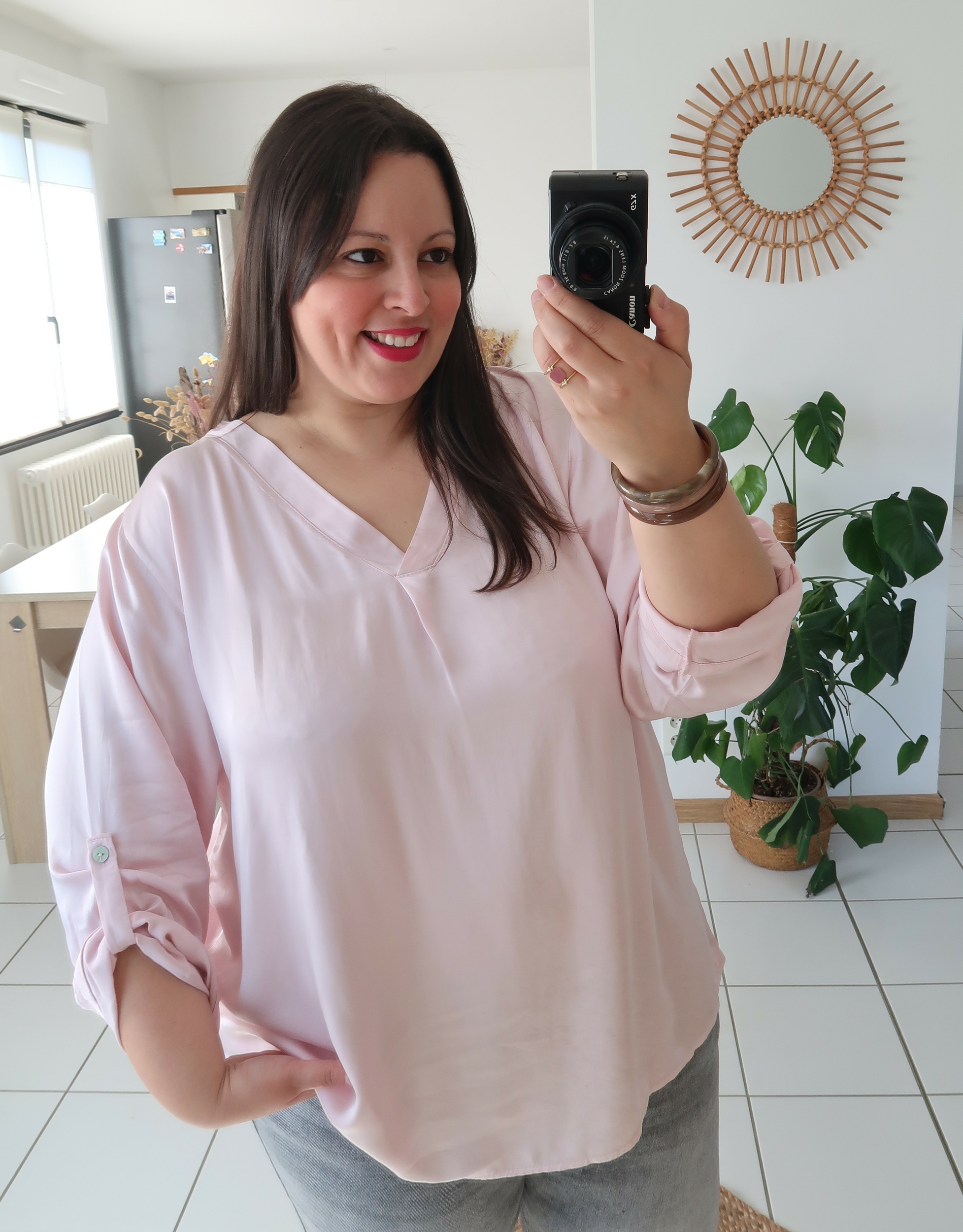 tunique rose
