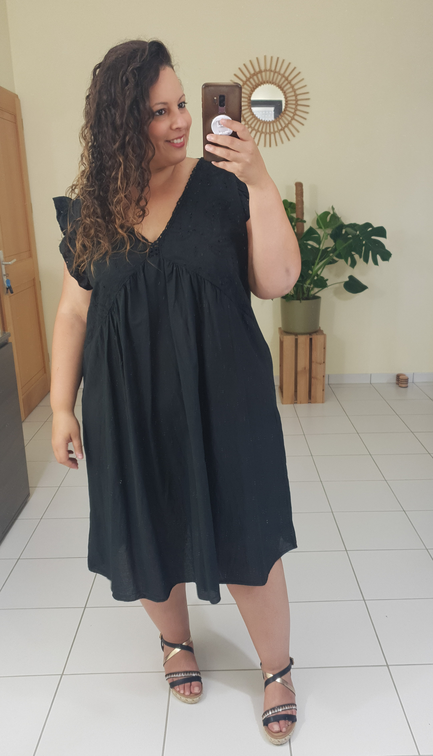 robe noire taille 52