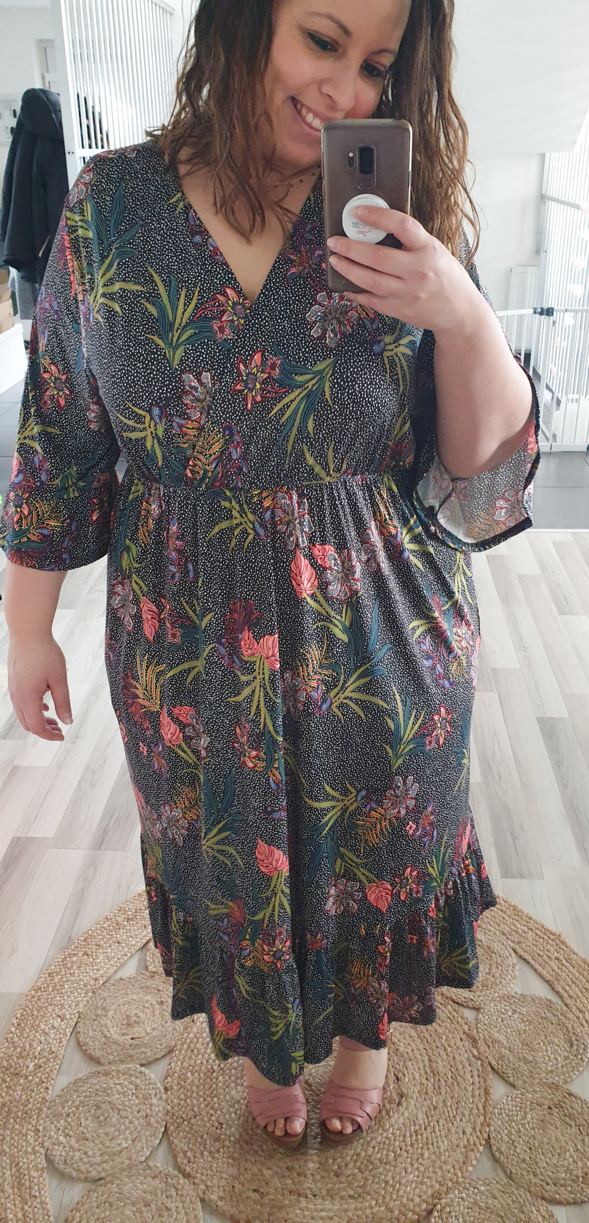 Robe longue LOUISA - Taille 58/60 - Les robes et jupes - ladyandmummyshop