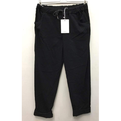 Le pantalon stretch noir C MELODIE - Taille unique (46/52)