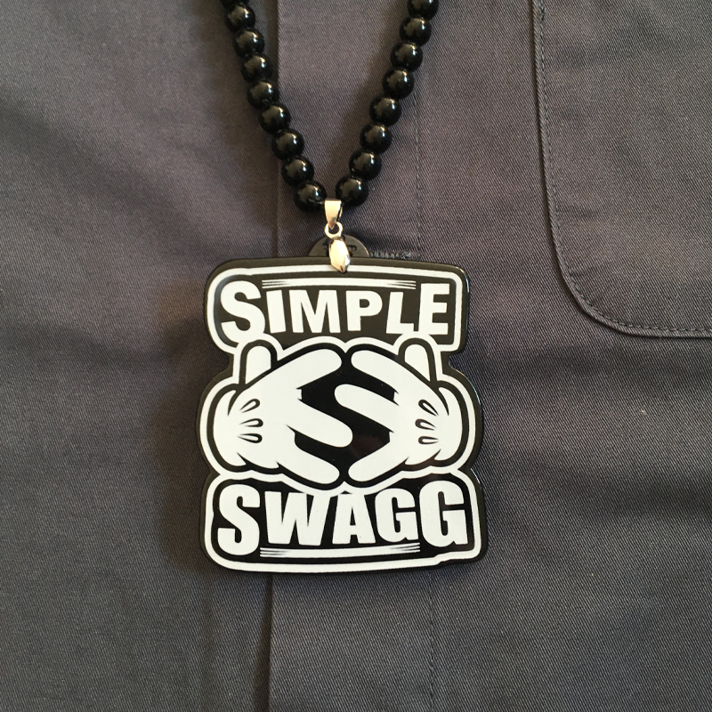 Simple Swag-Collier et pendentif hip hop