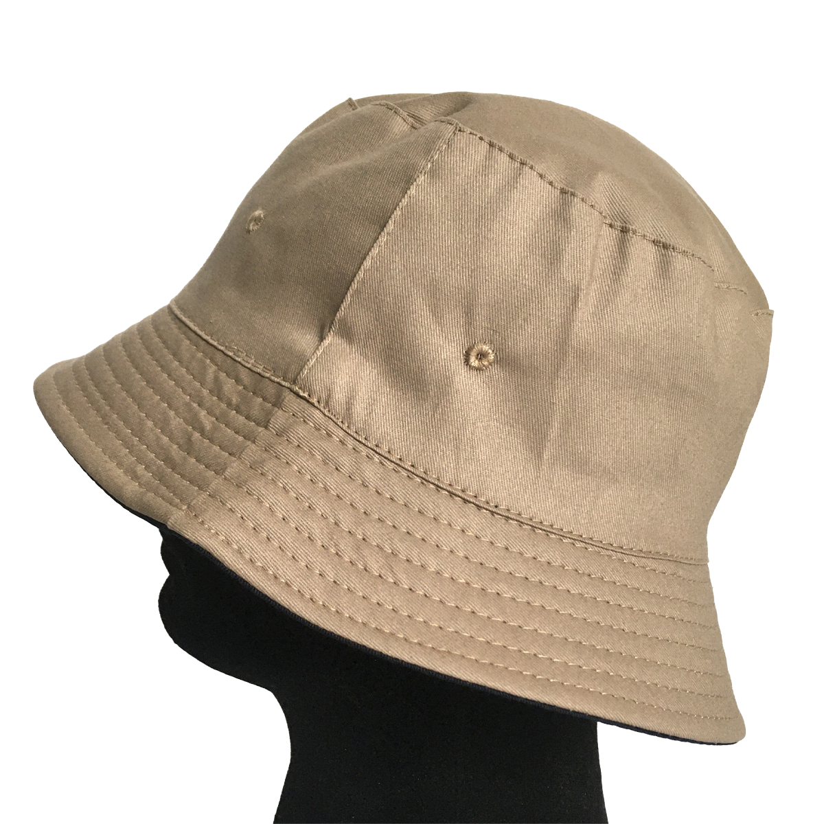 Chapeau bob navy-light beige 2