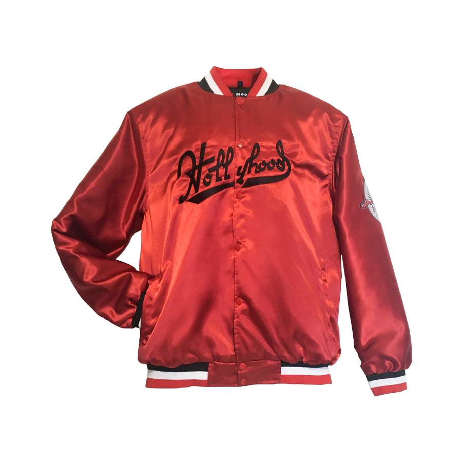 Bomber rouge satiné Hollyhood Capital (2Pac)