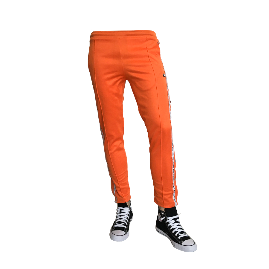 Human With Attitude jogging orange side button 1