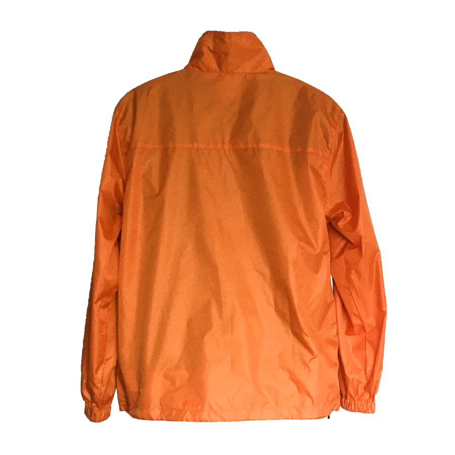 Stussy Orange windbreaker jacket 2