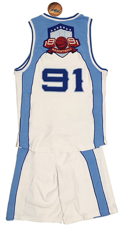 Mass basket shorts set blue 1