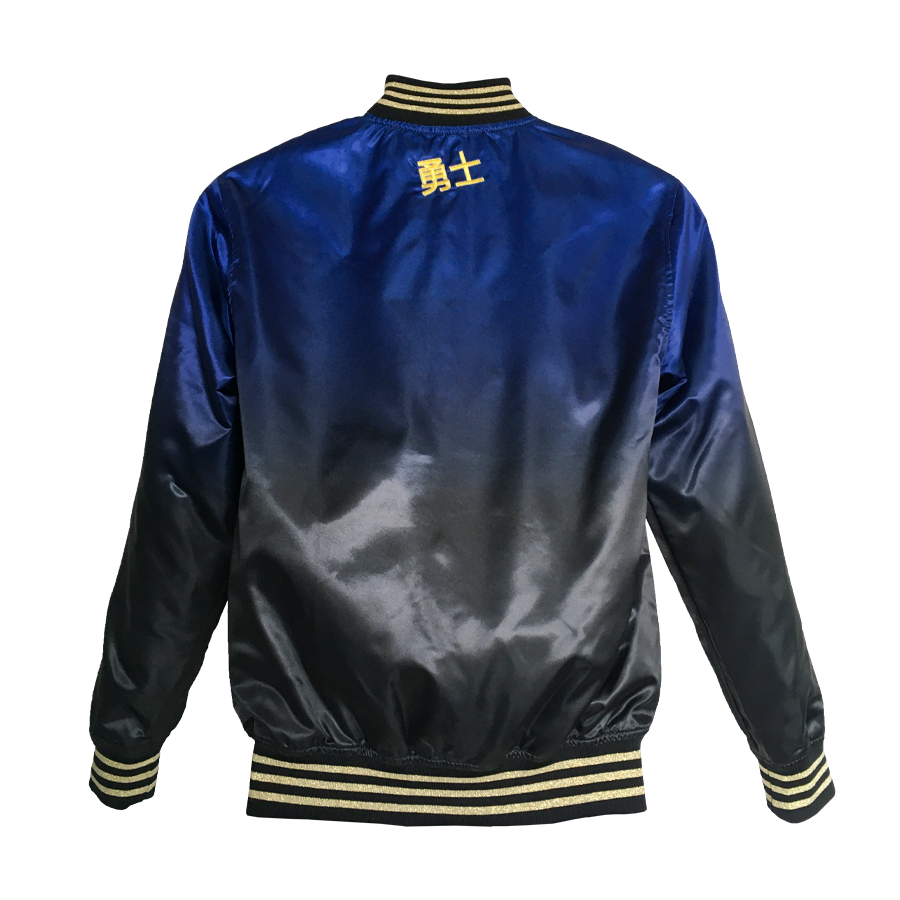 Mitchell n Ness baseball jacket -Warriors 8