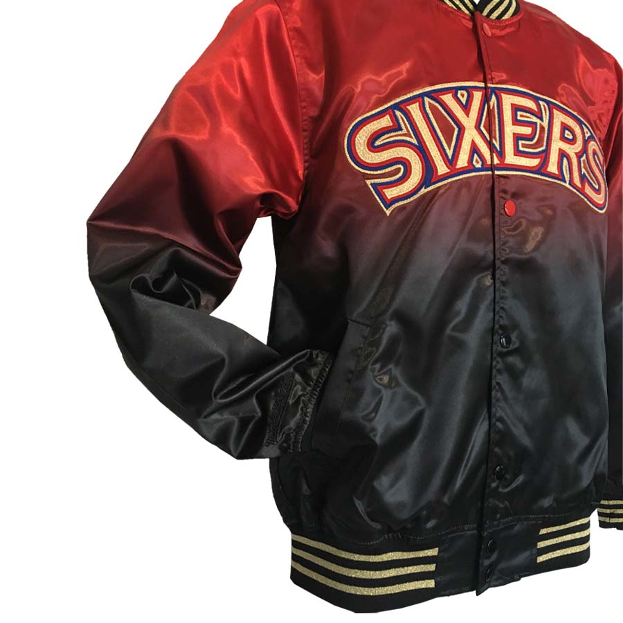 Mitchell n Ness bomber jacket - Sixers 5