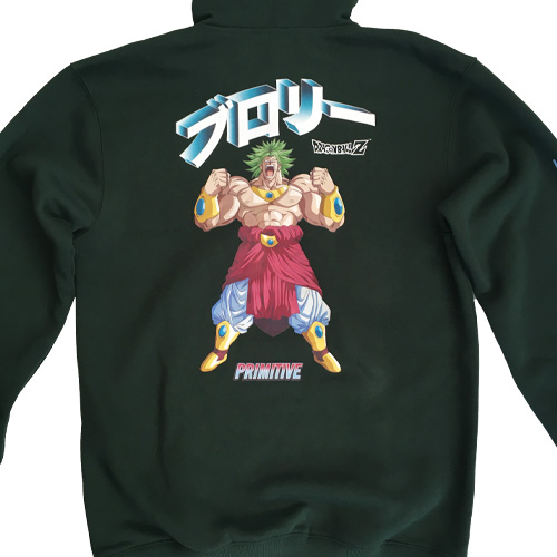 Primitive-Dragonballz green hoodie 3