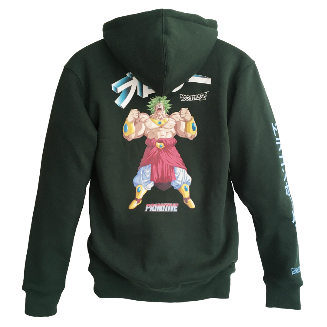 Primitive-Dragonballz green hoodie 1