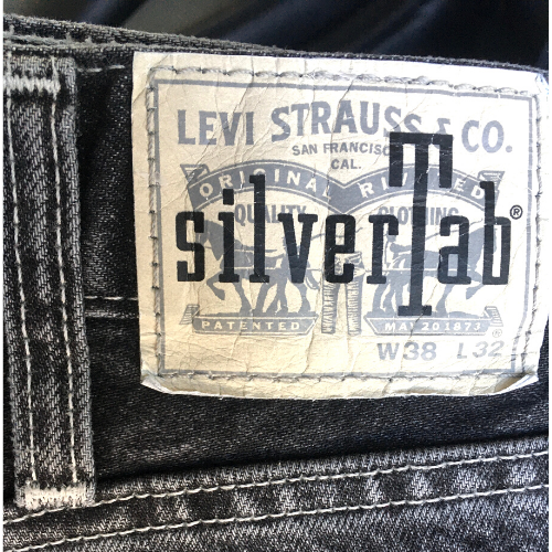 Levis Silver Tab washed black W38 L32