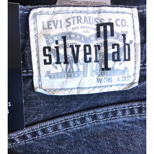 Levis Silver Tab washed black W36 L32