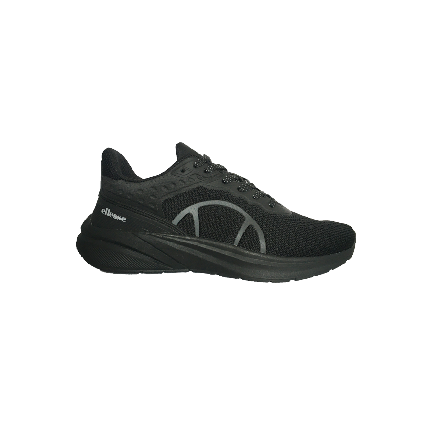 Ellesse black monochrome runner 1