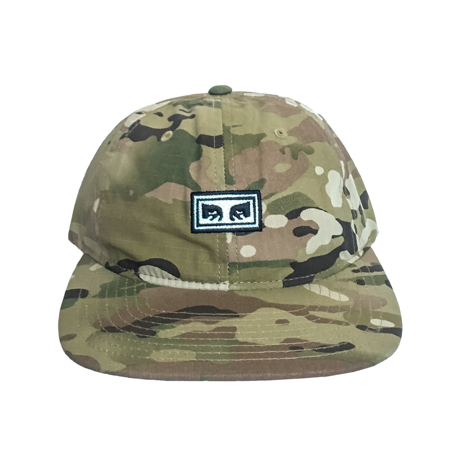 Obey Overthrow 6 Panel Desert Camo