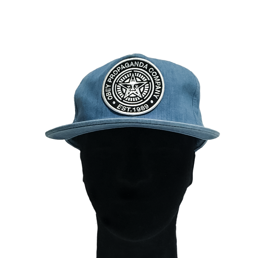 Obey blue jean snapback 2