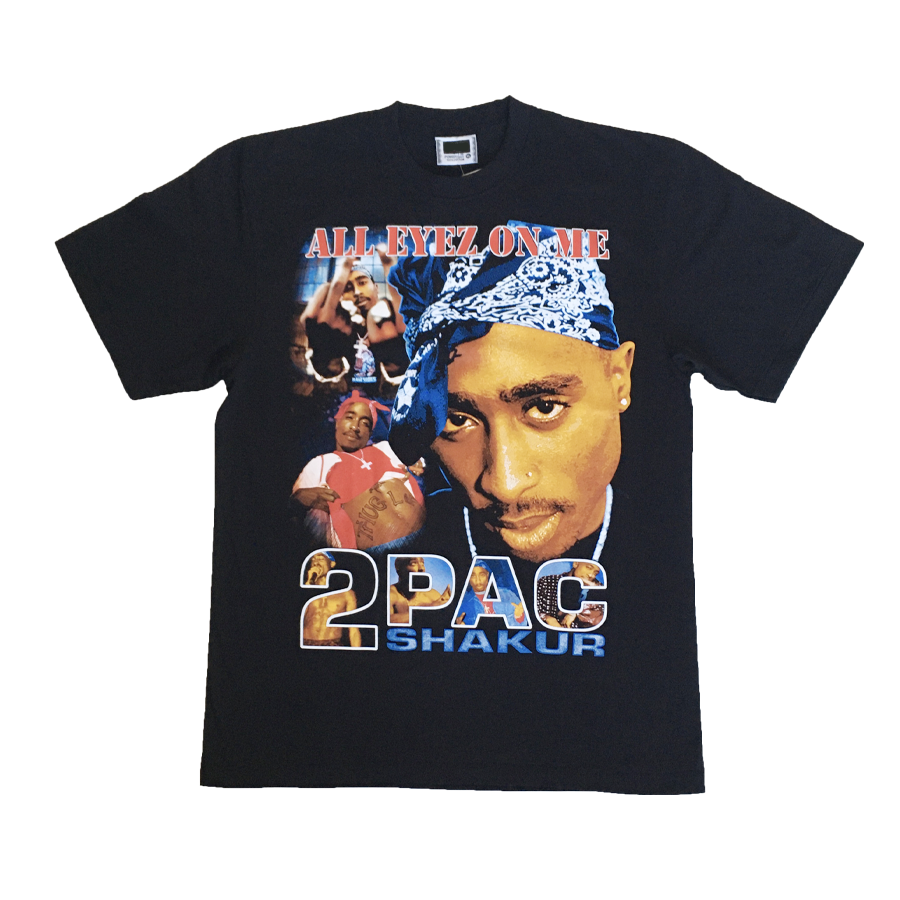 Tupac print t-shirt All Eyes On Me 2