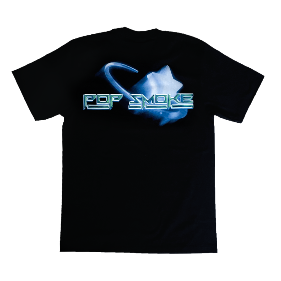 Pop Smoke print t shirt 2
