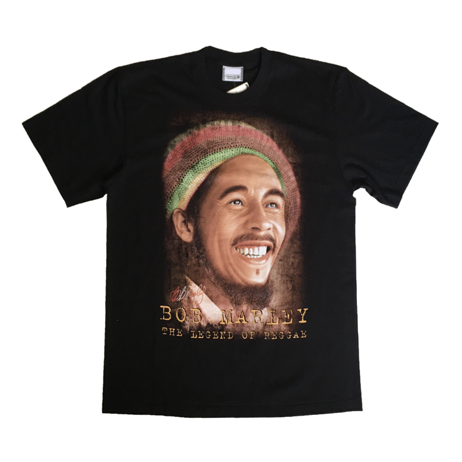 T-shirt coton imprimé XL (Bob Marley)