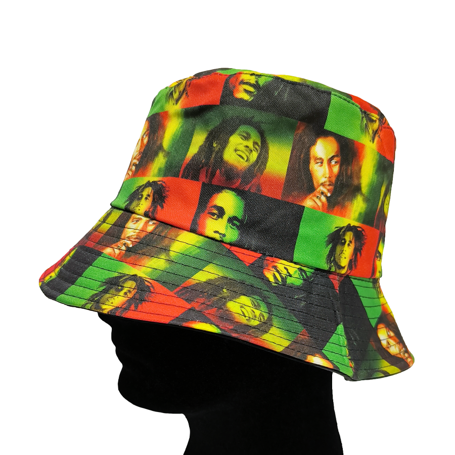 Bob Marley bucket hat  2