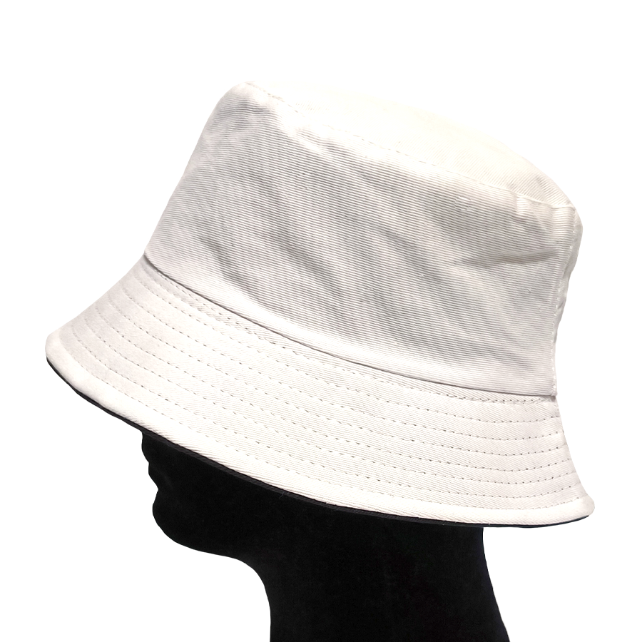 black and white reversible bucket hat 2