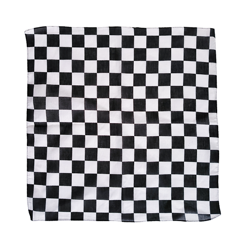 Checker print bandana 2