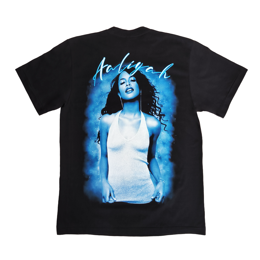 Aaliyah print t-shirt 4