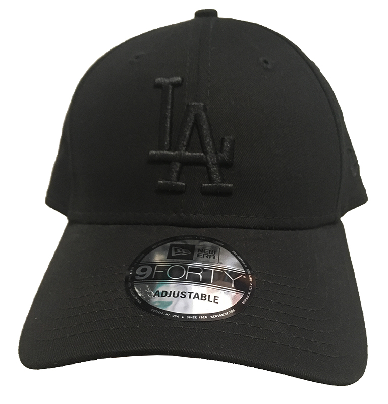 casquette homme New Era LA Dodgers en noir