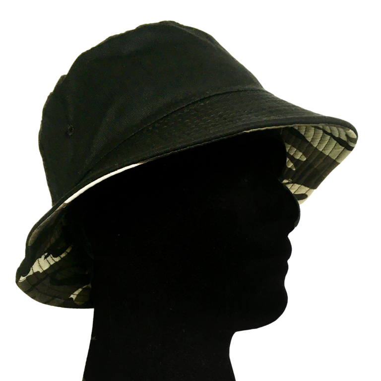 Faletony – Chapeau Bob Réversible Unisexe Imprimé Double Face En Coton, Cocotier, Taille Unique