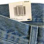 Levis Line 8 cropped blue jean 3