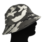 Chapeau bob camo gris noir-noir 4