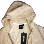 Wrung hoodie beige zippé 3