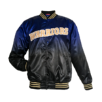 Mitchell n Ness baseball jacket -Warriors 1