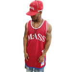 red cap and tank top set