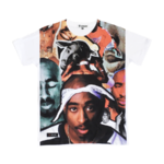 Faces Of Tupac print t-shirt 2