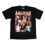 Aaliyah print t-shirt 1