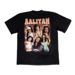 Aaliyah print t-shirt 2