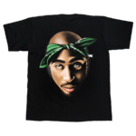 Tupac green bandana 2