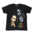 Bob Marley faces black t-shirt 1