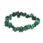 bracelet malachite baroque lithosud