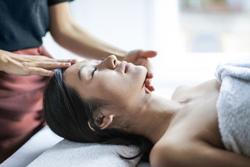 Canva - Selective Focus Photo of Woman Getting a Head Massage