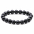 bracelet obsidienne noire 10 mm lithosud