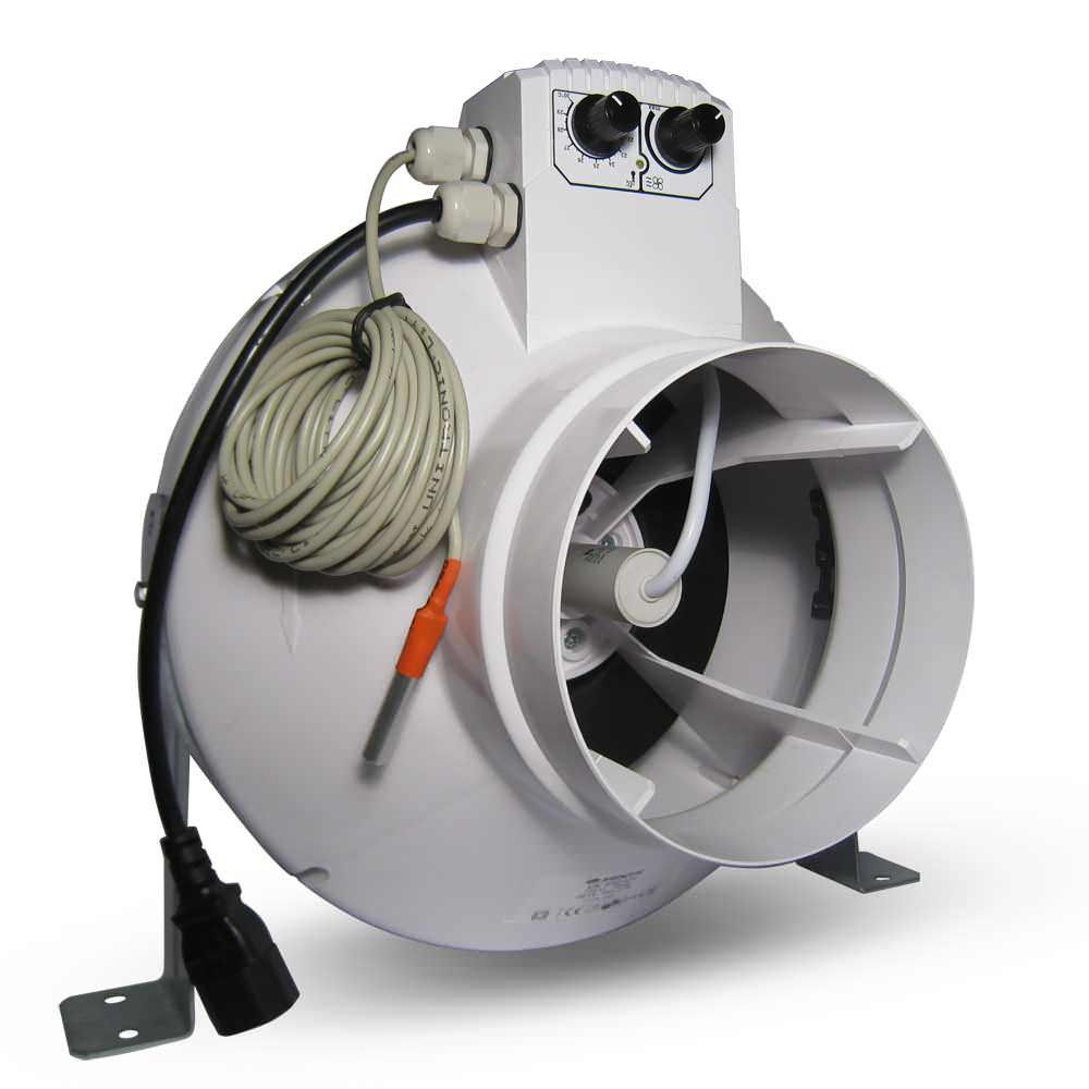 Extracteur d'air Vents VK 150 Un avec Thermostat + Variateur 460 m³/h (150m